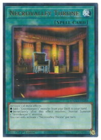 楽天市場 遊戯王 英語版 Necrovalley Throne Glr 1st ネクロバレーの玉座 カードマックス秋葉原 楽天市場店