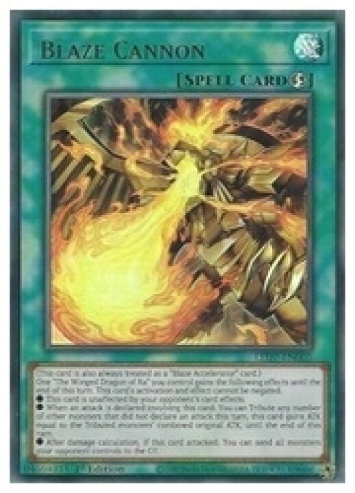 楽天市場 遊戯王 英語版 Blaze Cannon U 1st ゴッド ブレイズ キャノン ウルトラレア カードマックス秋葉原 楽天市場店