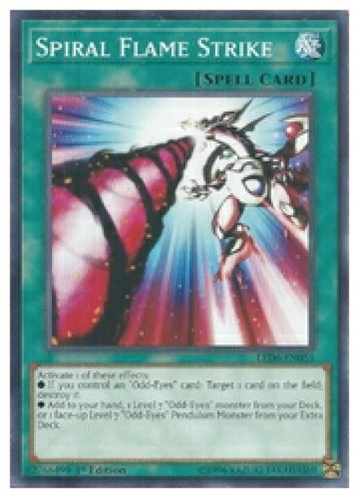 楽天市場 遊戯王 英語版 Spiral Flame Strike N 1st 螺旋のストライクバースト ノーマル カードマックス秋葉原 楽天市場店