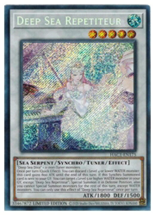楽天市場 遊戯王 英語版 Deep Sea Repetiteur S 深海のコレペティ シークレットレア カードマックス秋葉原 楽天市場店