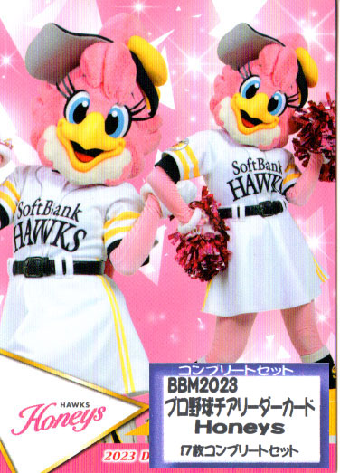 楽天市場】BBM2023 プロ野球チアリーダーカード-華・舞- Honeys（福岡