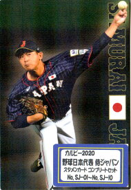 カルビー2020 野球日本代表 侍ジャパンチップススタメンカード コンプリートセット