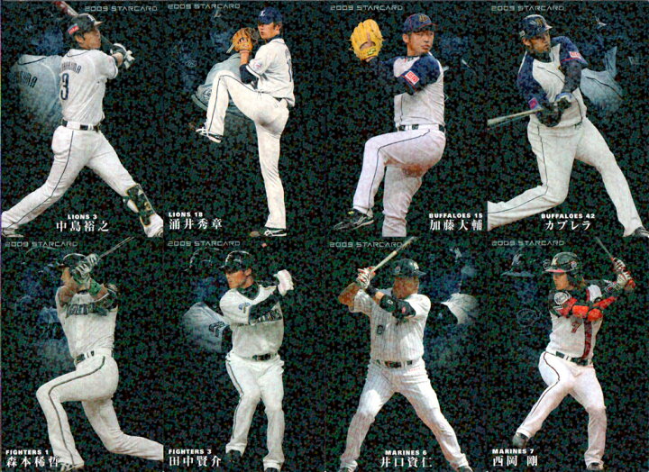楽天市場】カルビー2009 プロ野球チップス 第二弾 スターカード (No.S 