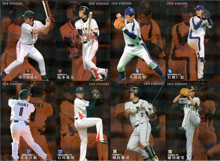 楽天市場】カルビー2010 プロ野球チップス 第二弾 スターカード (No.S 