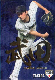 カルビー2016 野球日本代表 侍ジャパンチップス 金箔漢字パラレルカード No.SJ-14 武田翔太