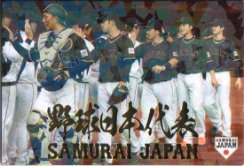 カルビー2017 野球日本代表 侍ジャパンチップス 金箔漢字パラレルカード No.SJ-36 チェックリスト
