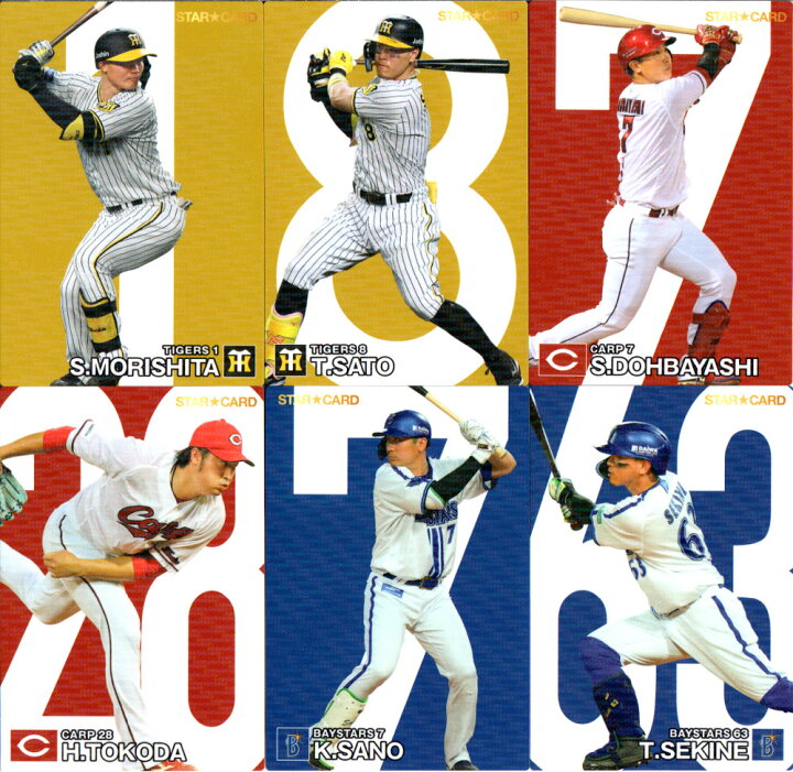 楽天市場】カルビー2024 プロ野球チップス 第一弾 スターカード (No.S 