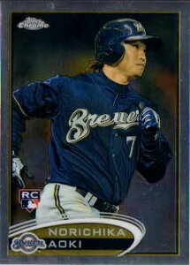 �ؐ�e 2012 Topps Chrome Rookie Card Norichika Aoki