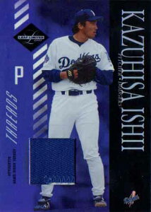 Έv 2003 Leaf Limited Certificate of Authenticity Ptch Card(B) /25 Kaz Ishi