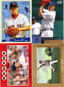 松坂大輔 メジャーリーグ 4枚カードセット Daisuke Matsuzaka MLB 4-Cards Set (004)