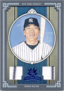 G 2005 Donruss Diamond King Double Jersey Card /50 Hideki Matsui