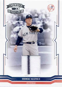 G 2005 Donruss Throwback Jersey Card /250 Hideki Matsui