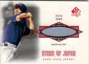 ��Ήp�Y 2001 Upper Deck Sp Authentic Star of Japan Jersey Card Hideo Nomo