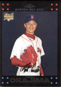 �����G�� 2007 Topps Chrome Rookie Card Hideki Okajima