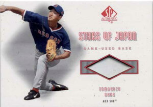 ƗFa 2001 Upper Deck SP Authentic Star of Japan Base Card Tomokazu Ohka