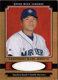 佐々木主浩 2001 Upper Deck Legend Game Jersey Card Kazuhiro Sasaki