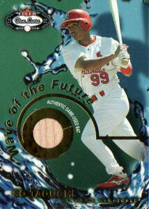 cs 2002 Fleer Box Score Bat Card So Taguchi