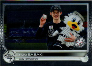 Topps2022 Chrome NPB v싅J[h M[J[h No.80 XؘN Roki Sasaki