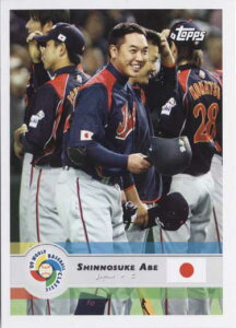 �����T�V�� 2009 Topps World Baseball Classic Box Set No.7 Shinnosuke Abe