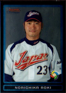 ؐe 2009 Bowman Chrome Draft Picks & Prospects No.BDPW35 Norichika Aoki