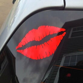 キスマーク ステッカー kiss mark 赤 唇 スノーボード スケボー サーファー 車 デカール シール エンブレム おしゃれ 可愛い アクセサリー ブランド アウトドア グッズ 雑貨 おもしろ かっこいい おしゃれ