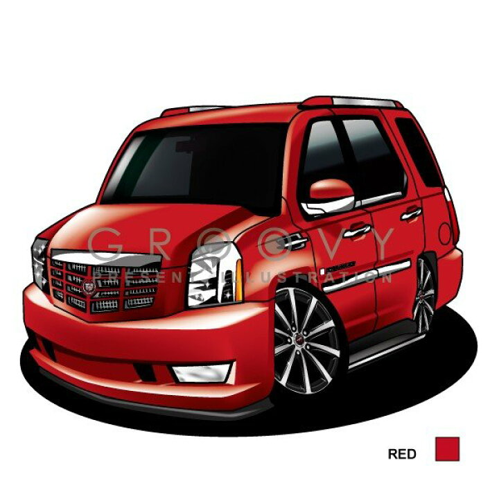 楽天市場 車好き プレゼント キャデラック エスカレード 3代目 車 イラスト 版高級フレーム グルービー Escalade 納車 祝い パーツ カスタム ギフト グッズ おしゃれ かっこいい アート アクセサリー Care Design 楽天市場店