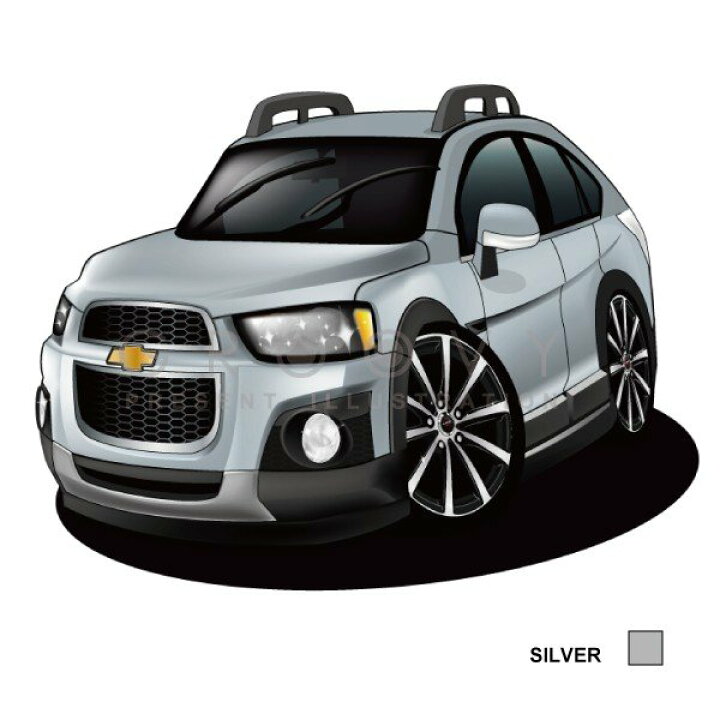 楽天市場 車好き プレゼント シボレー キャプティバ 車 イラスト 版高級フレーム グルービー Chevrolet Chevrolet Captiva 納車 祝い パーツ カスタム ギフト グッズ おしゃれ かっこいい アート アクセサリー Care Design 楽天市場店