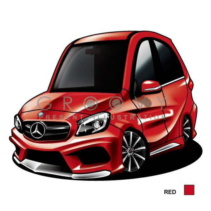 楽天市場 車好き プレゼント メルセデス ベンツ A Class W176 車 イラスト 2l版 グルービー Mercedes Benz Aクラス 納車 祝い パーツ カスタム ギフト グッズ おしゃれ かっこいい アート アクセサリー Care Design 楽天市場店