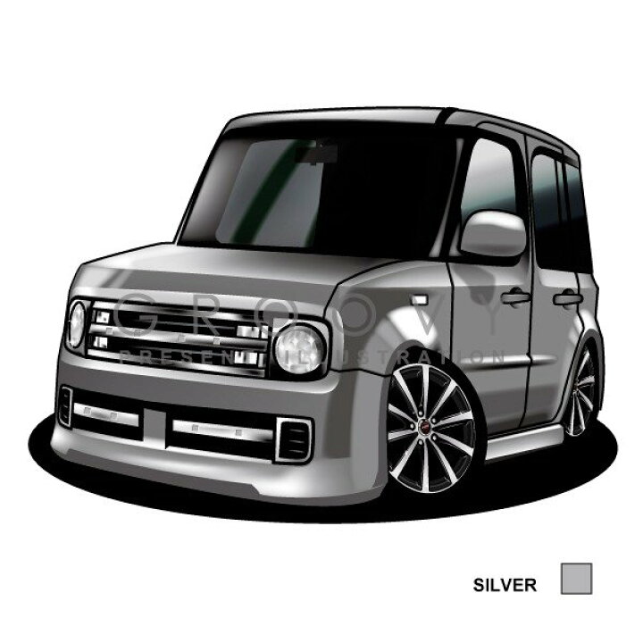 楽天市場】車好き プレゼント 日産 キューブ ライダー Z11 車 ポスター 