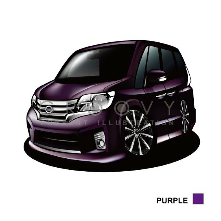 楽天市場 車好き プレゼント 日産 セレナ C26 車 イラスト 版 グルービー Nissan ニッサン Serena 納車 祝い パーツ カスタム ギフト グッズ おしゃれ かっこいい アート アクセサリー Care Design 楽天市場店