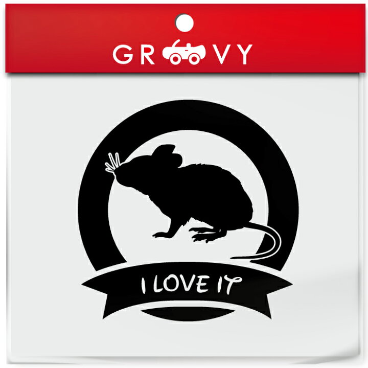 楽天市場 干支 ネズミ 鼠 ねずみ 子 年 ステッカー シール リボン 丸 Love 動物 ペット オーナー グッズ 雑貨 アイテム 車 自動車 エンブレム デカール アクセサリー ブランド アウトドア おもしろ かっこいい おしゃれ Care Design 楽天市場店