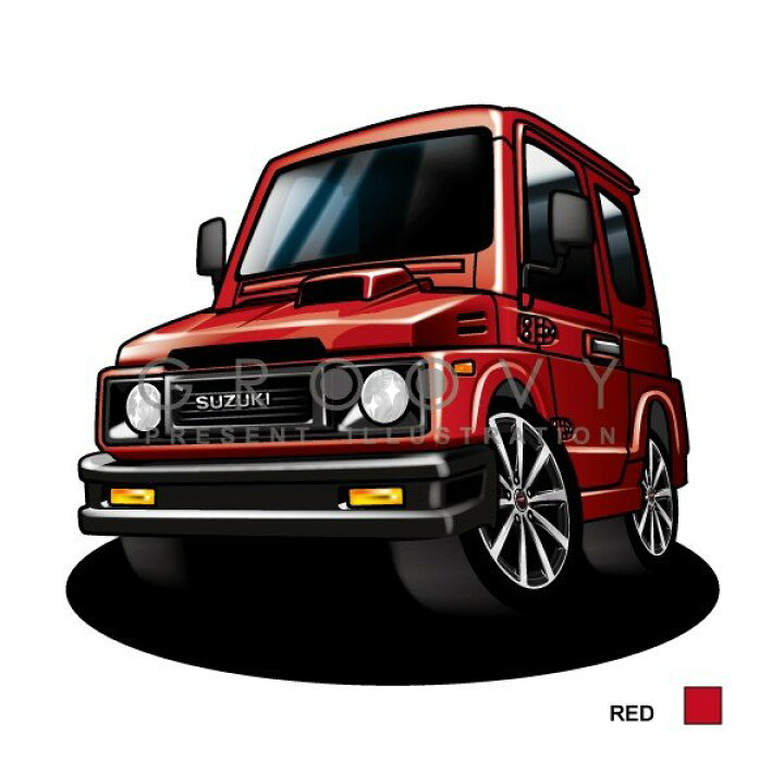 楽天市場】車好き プレゼント スズキ ジムニー JA11 車 ポスター 