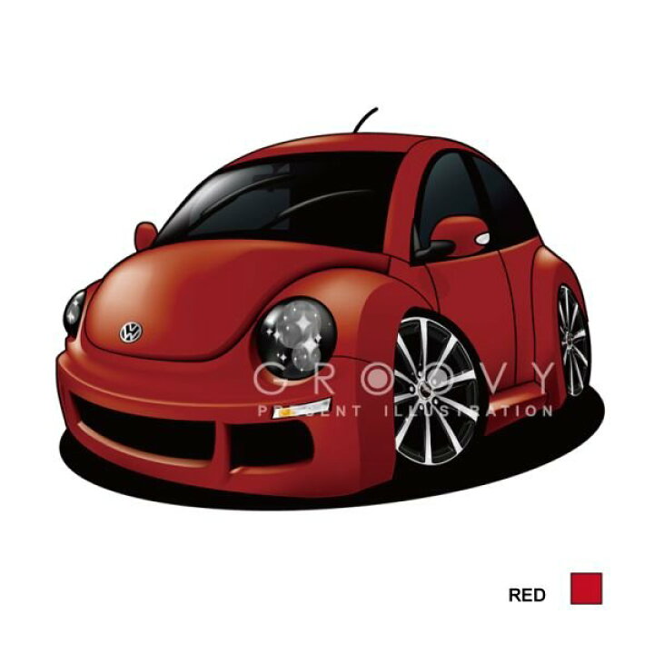 楽天市場 車好き プレゼント フォルクス ワーゲン ビートル 車 イラスト 版高級フレーム グルービー Volkswagen Beetle 納車 祝い パーツ カスタム ギフト グッズ おしゃれ かっこいい アート アクセサリー Care Design 楽天市場店