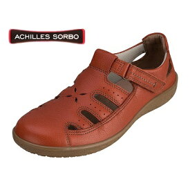 母の日のプレゼントに！SRL2000 Achilles SORBO アキレス ソルボ レンガ 日本製レディース 靴 ウォーキングシューズ本革（牛革）ソルボセイン PUソール