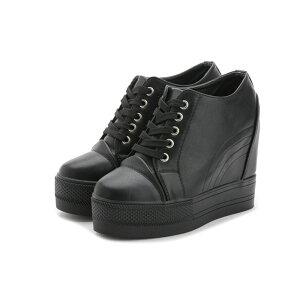 【25日限定10%OFFクーポン】 厚底靴 厚底シューズ 11cm 身長アップ レディース スニーカー レースアップ 編み上げ ウォーキング ダッドスニーカー シスルー 春夏秋冬 保温 通気性 背が高くなる