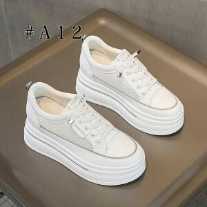 【25日限定10%OFFクーポン】厚底スニーカー 厚底靴 8cm 6cmヒール 身長アップ レディース 軽量 軽い メッシュ ローカット インヒール ウォーキングシューズ フラット 透け コンフォート 滑りに