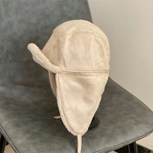 ヘルメット 自転車 大人用 帽子型ヘルメット 耳当て 防寒 フライトキャップ 無地 耳あて起毛 ボア 秋冬 おしゃれ ふわふわ 帽子 あったか 暖かい 厚手 カジュアル 防災ヘルメット 日よけ あ