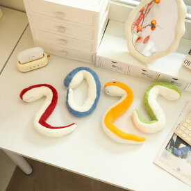 ヘビ ぬいぐるみ 42cm 変形可能 4点セット 抱き枕 おもちゃ 蛇 枕 クッション インテリア クッション 置物 大きい 可愛い ふわふわ 寝室用 景品 雑貨 添い寝 女の子 男の子 癒し系 ギフト 抱きしめる プレゼント 一人暮らし