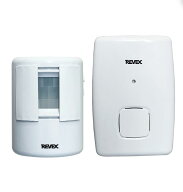 【在庫あります】人感チャイム セット ワイヤレス 屋外見通し通信距離100m 電池式 来客感知　介護　防犯…
