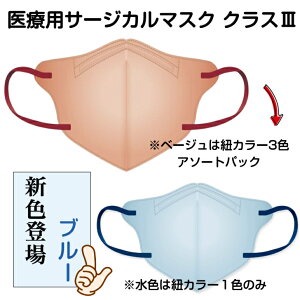 コモドサージカル3Dバイカラーマスク 不織布マスク 立体マスク 3Dマスク スッキリ 小顔効果 高性能 クラス3 3層構造 液体バリア 3D立体 V字ノーズフィッター JIS T9001 全国マスク工業会 IDK 大和