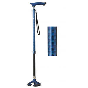 愛杖 楽スマスリーベース 4点杖 握りやすい 計量 敬老の日 母の日 父の日 ケイ・ホスピア R-101