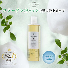 【公式】 ケアネス 美容室専売 シャンプー コラーゲン 美容液 泡 FC フレッシュシトラス 300ml careness ギフト プレゼント メンズ兼用 ノンシリコン くせ毛 改善 サロン専売品 ダメージケア 頭皮に優しい 髪質改善 クーポン
