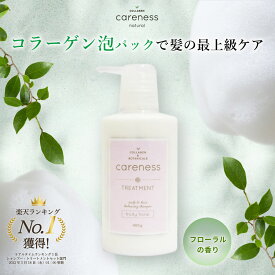 【公式】ケアネス 美容室専売 トリートメント 美容液 FF フルーティーフローラル 400g careness プレゼント 洗い流す インバストリートメント キューティクル補修 くせ毛 サロン専売品 ダメージケア 髪質改善