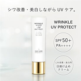 【公式】ケアネス CARENESS リンクルホワイトUVプロテクト 30g【正規品】 ギフト 記念日 シワ 美白 ナイアシンアミド 日焼け止め 透明感 コラーゲン メラニン 毛穴 ツヤ ノンケミカル処方 紫外線