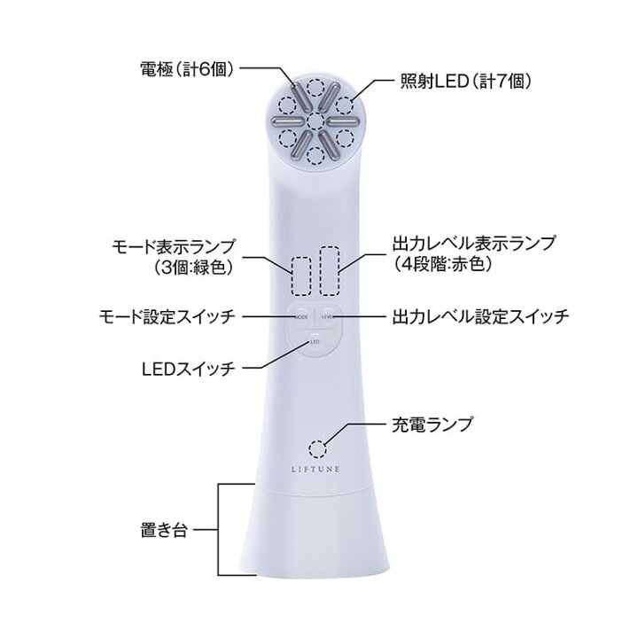 楽天市場】家庭用複合フェイシャル美容機器 LIFTUNE [リフチューン 