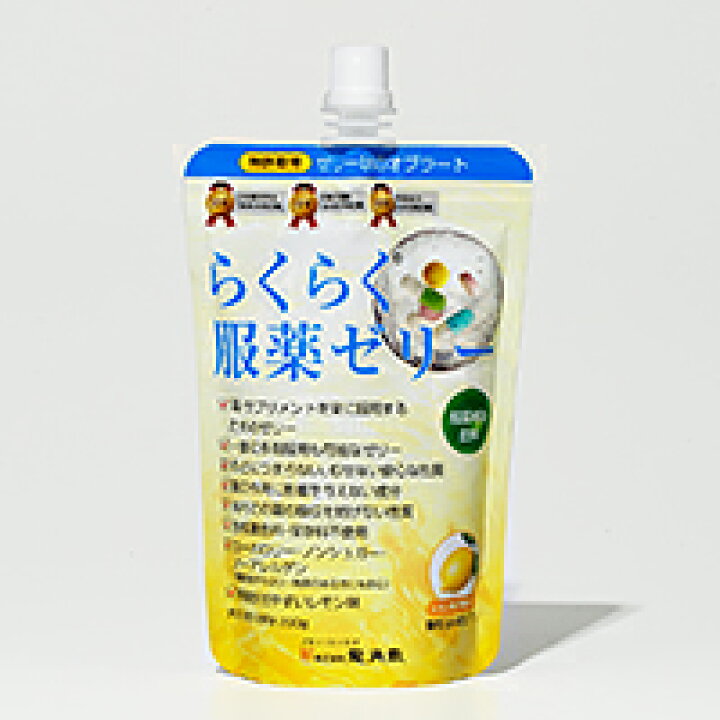 楽天市場】龍角散 らくらく服薬ゼリー レモン味 200g【7-5537-01】介護 
