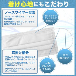 【送料無料】メディコムプロレーンマスク10箱500枚入り(※1箱は50枚入り)使い捨てマスク