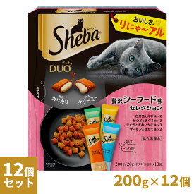 シーバ Sheba デュオ Duo 贅沢シーフード味セレクション 200g×12個