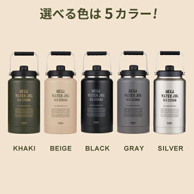 CARGO CONTAINER カーゴコンテナ MEGA WATER JUG ウォータージャグ 3.8L ステンレス 水筒 保冷 保温 アイスコンテナ
