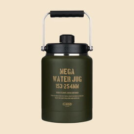 CARGO CONTAINER カーゴコンテナ HALF WATER JUG 1.9L ステンレス ウォータージャグ 真空断熱 保冷 保温